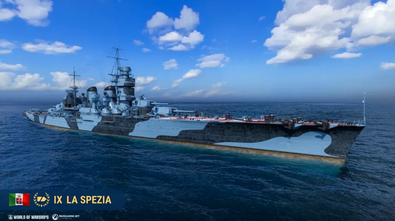 La Spezia, Tier IX Italian premium cruiser